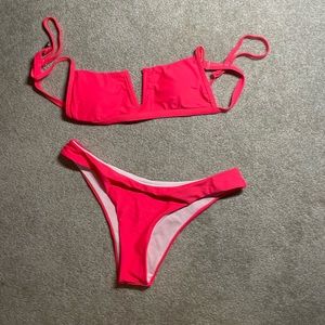 Shein Hot Pink Bikini